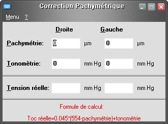 logiciel de gestion de cabinet ophtalmologique Pachy