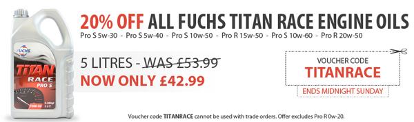 Fuchs Titan Race Weekend Special £42.99 Augprosoffer