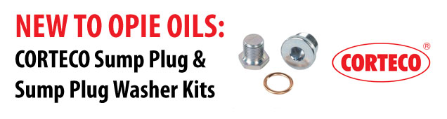 Opie Oils now stock CORTECO Sump Plug & Washer kits Corteco