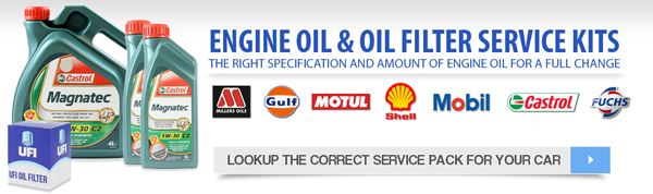 Opie Oils - Oil Service Pack Look Up HERE  Lookup