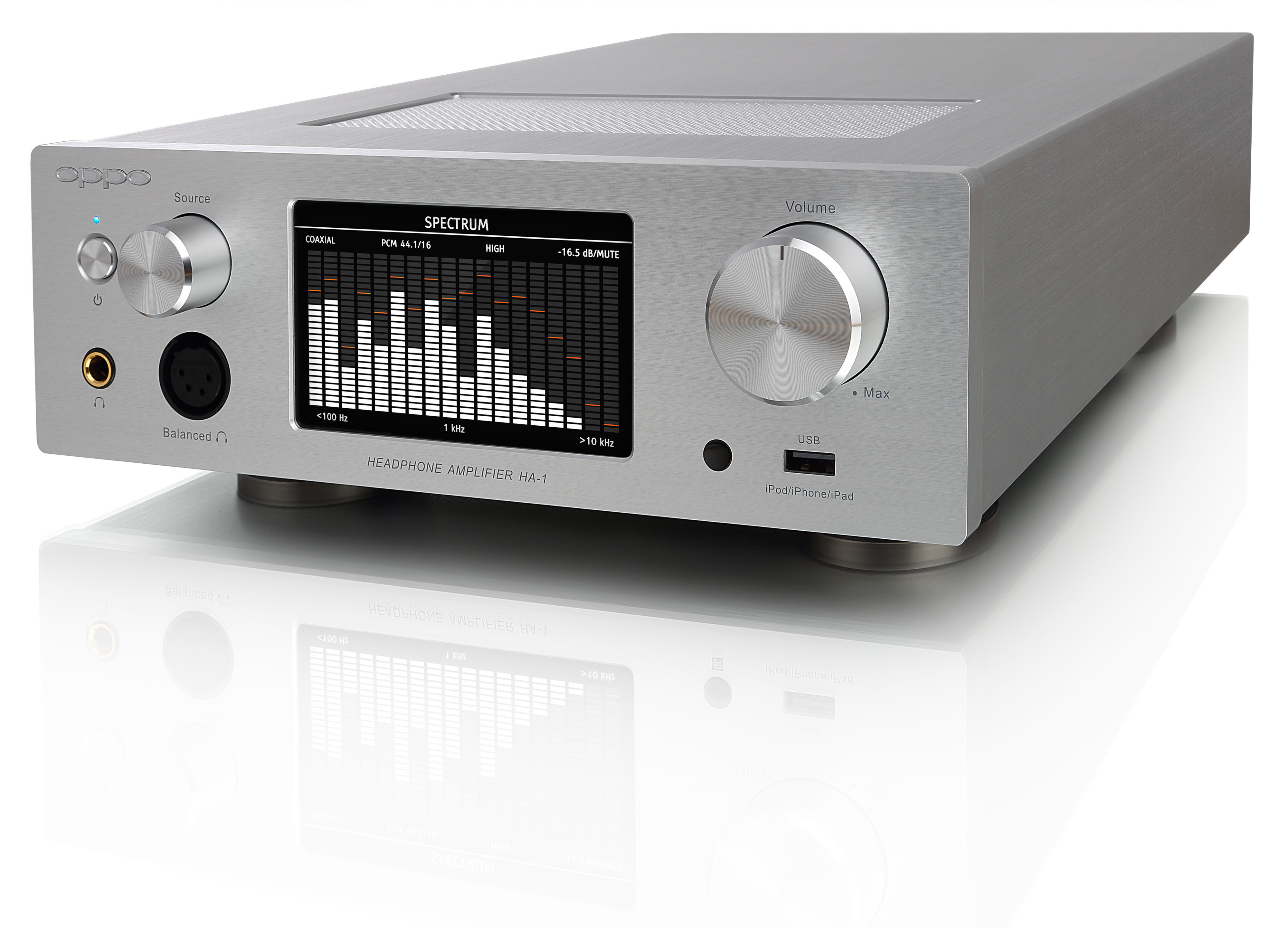 Oppo HA-1 DAC HA-1-Silver-Side-hr