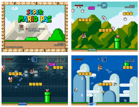 لعبة ماريو Super Mario 3المشهورة والغنية عن التعريف عربية Mario-pac-pc-game