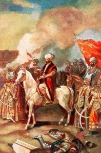 Fatih Sultan Mehmed Han Fetihten Sonra stanbul'a Girerken Tablo12