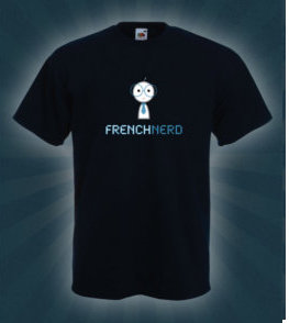 Les T-shirts VdF et produits dérivés secondaires T-shirt-Frenchnerd-Garcon
