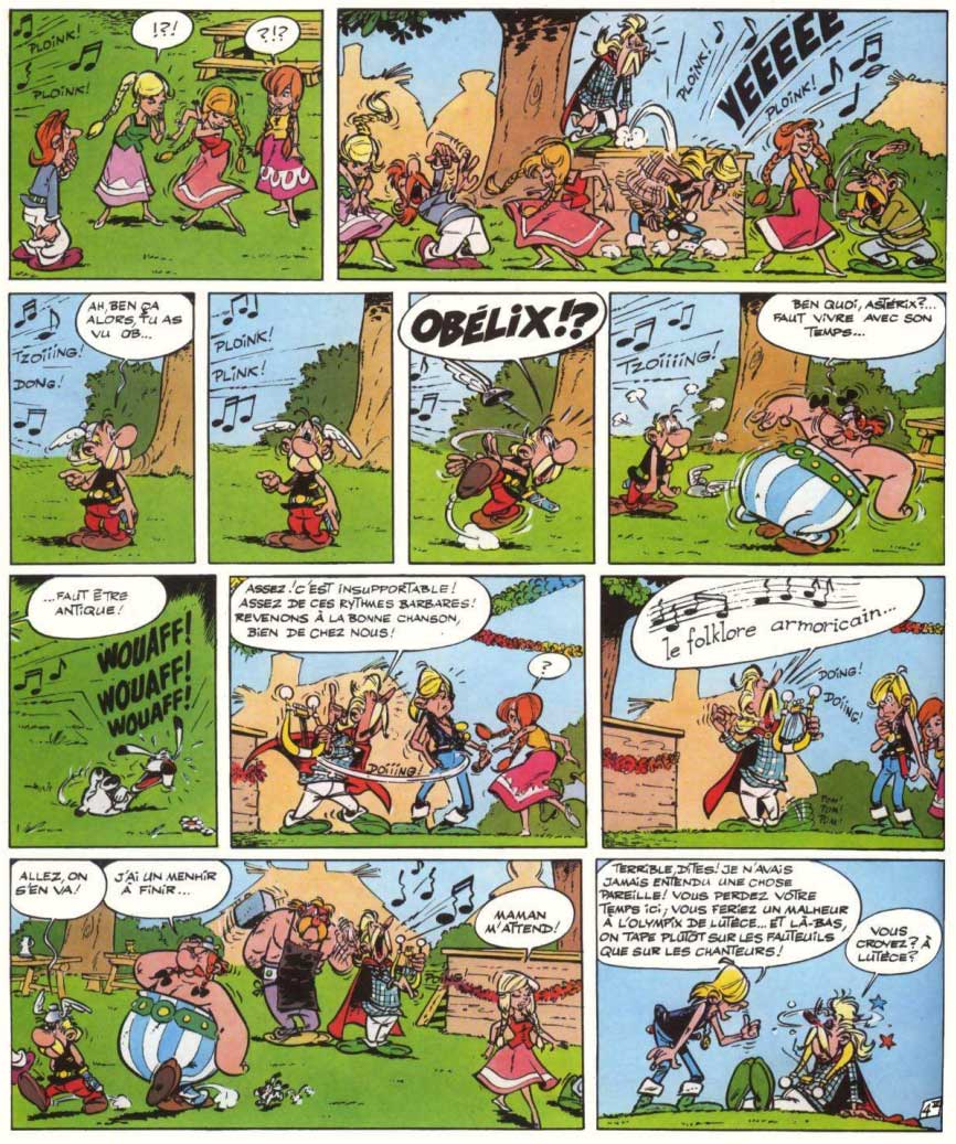 Johnny dans le nouvel Astérix 561