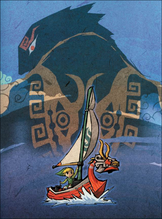 Zelda The Wind Waker Fresque