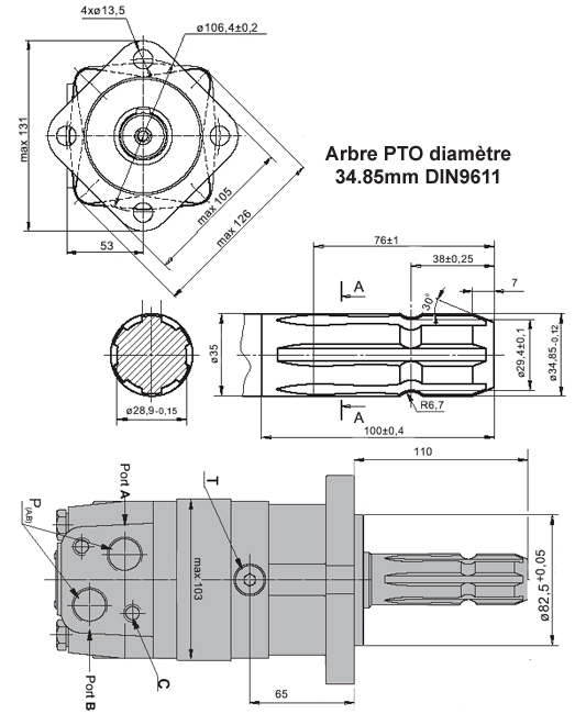 hydraulique pour AGRIP ard 40 OMS-PDF-COTES