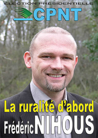 Les affiches de campagne (Sourires) Nihous