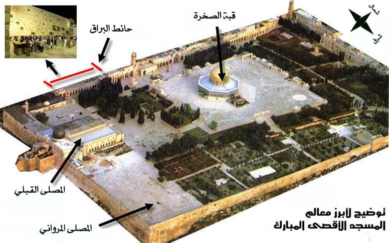  خلافة راشدة آخر الزمان ، ونزولها الأرض المقدسة Aqsa_explained