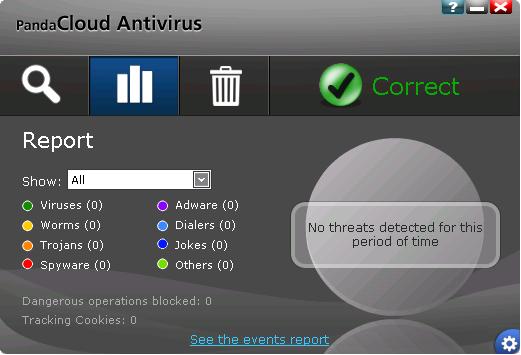 تحميل برنامج Panda Cloud Antivirus – Free Edition 1.3.0 PCAV_1.1_Report