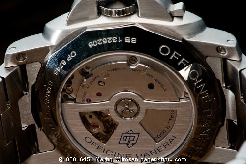 Les calibres de manufacture chez Panerai 00016451