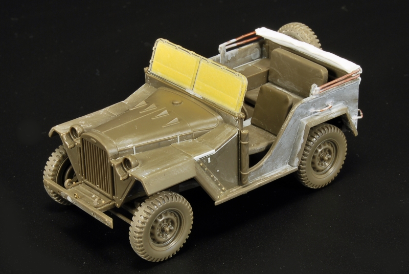 Gaz-67B, Tamiya 1/48. Gaz_67_48_01