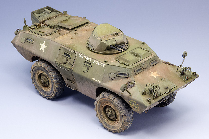 M-706 Commando Armored Car, Hobbyboss 1/35. M-706_178