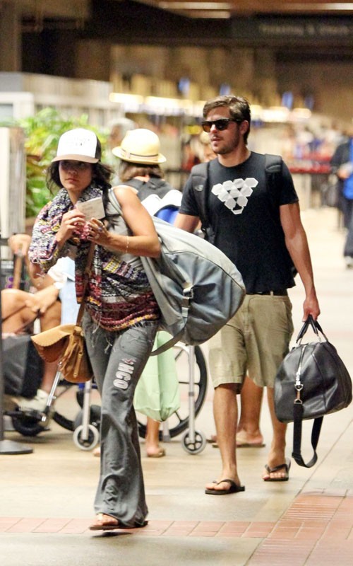 Zanessa-August 25 - At Airport In Maui 4