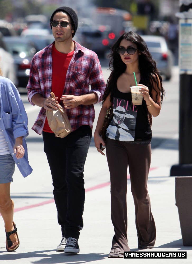 Vanessa Hudgens-Getting a Coffee in Los Angeles - July 31 2