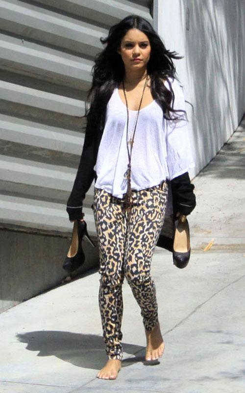 Vanessa- Out and about in Los Angeles - April 14 1