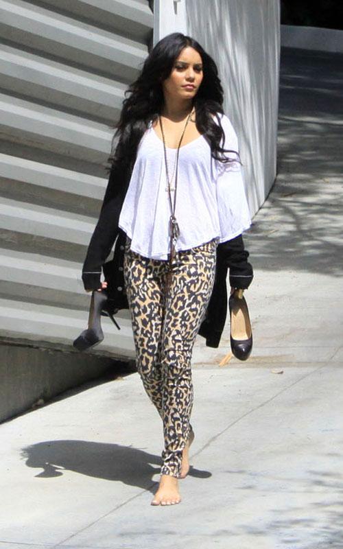 Vanessa- Out and about in Los Angeles - April 14 2