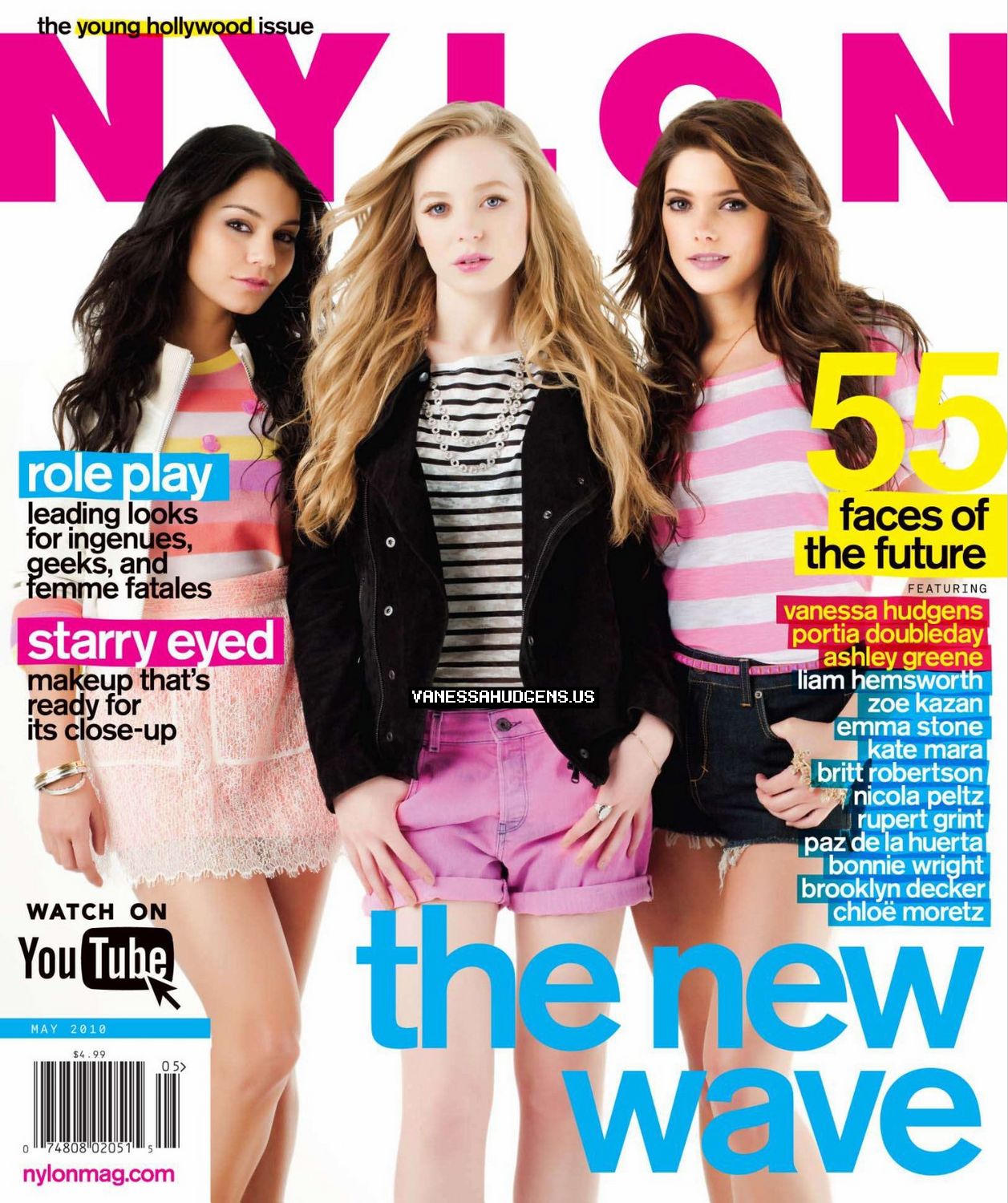Vanessa Hudgens Covers ‘Nylon’ with Ashley Greene and Portia Doubleday! 1
