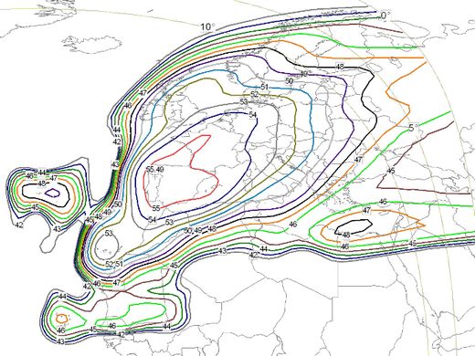 تعرف على قمر الهسباسات Footprint-hispasat-1e-evropa