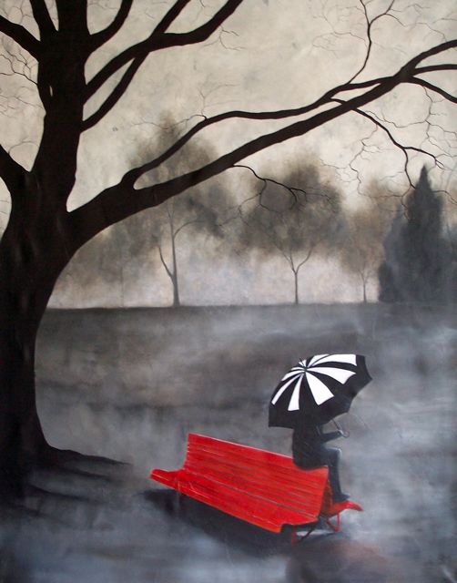  لوحات تشكيلية:للمطر Thinking%20in%20the%20rain-46x58