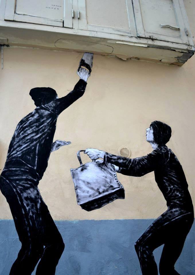 Art insolite - Page 3 Street-art-creatif-insolite-paris12-levalet