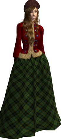 Oblečenie na von - ženy (iba s The sims 2 Sesasons) Wl-clothing-victorianhippie