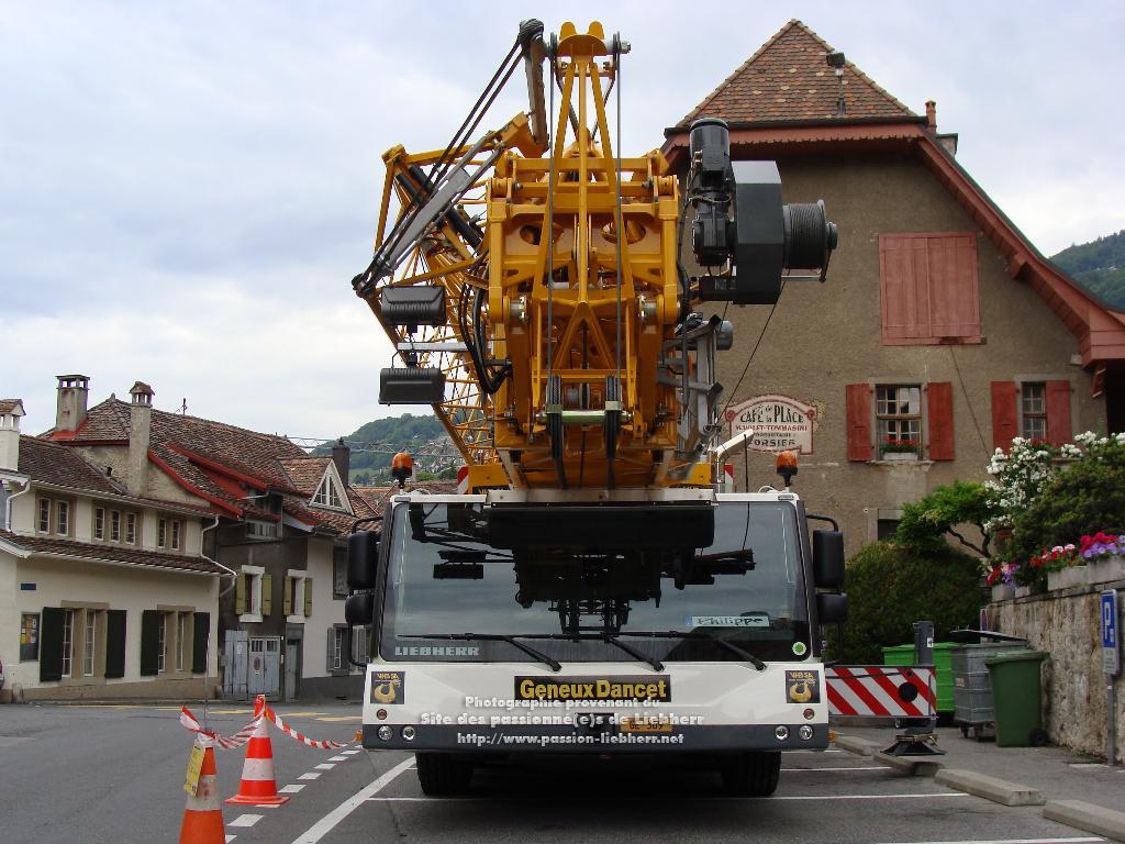 Grue mobile de construction Liebherr MK 88 20100608dsc04723-