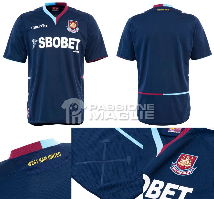 West Ham - Uniforme Reserva - 2012/13 West-ham-away-2012-13