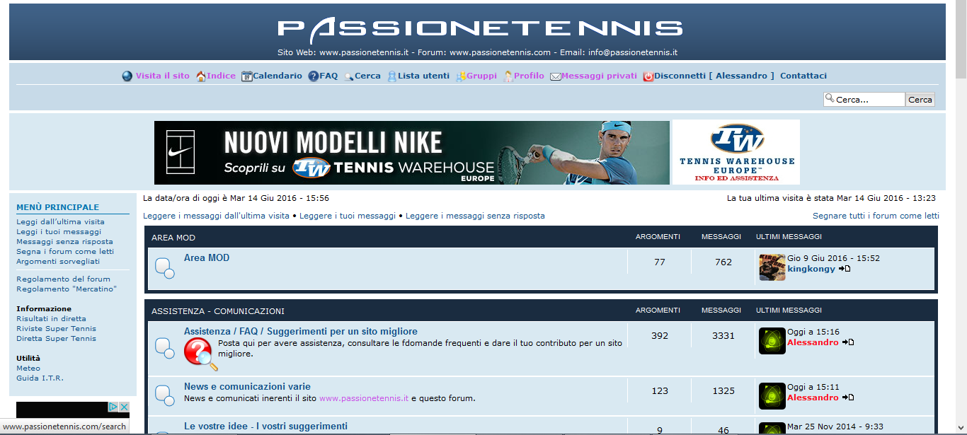 Passionetennis Screenshot