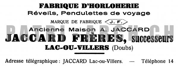  - Information sur régulateur automobile Jaccard_Fr__res___1928