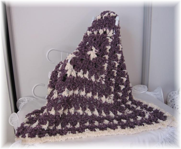  Crochet الكروشية و سرير كروشية لحديثي الولادة شوفو الجمال والذوق  303lilac4