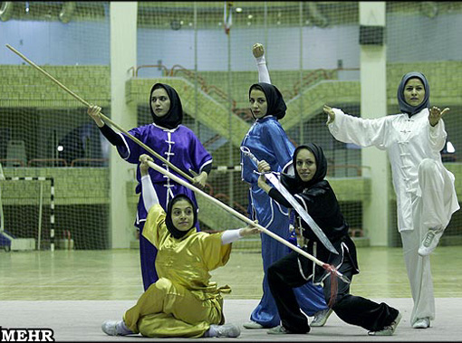 Les arts Martiaux Iranian-women-wushu5