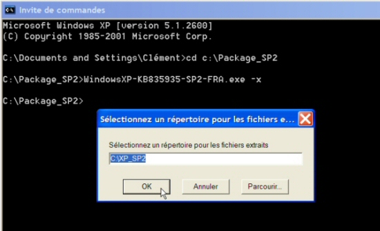 Créer un CD de Windows XP avec le SP2 intégré SlipstreamSP2_02