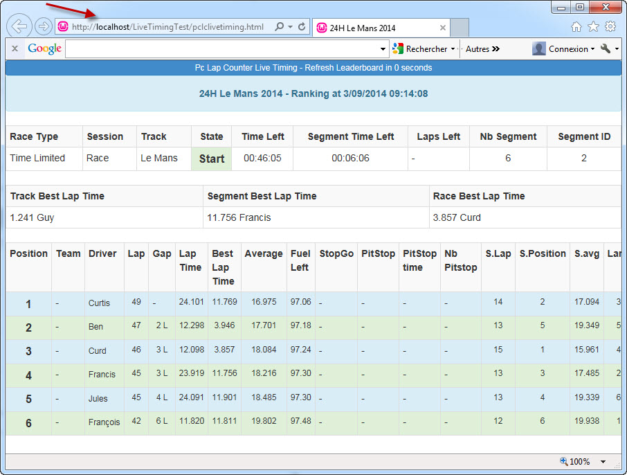 Live timing on your local computer Livetiming_local_pclc_setup_2