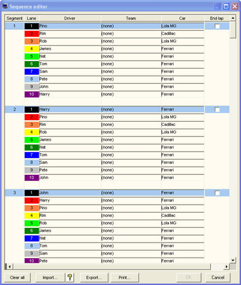 Race settings for 5 drivers and 3 lanes Racesetting_fer2