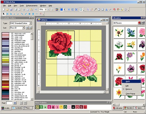 PCStitch Pro 9 Library2