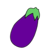  تعلم الكثير من المفردات بالانجليزية مع صورها Vegetable Picture Vocabulary  Eggplant