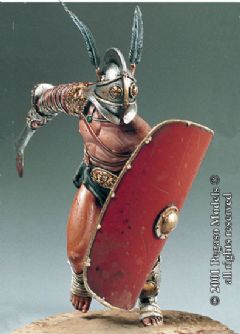 Gladiador Romano Secutor — 54mm Pegaso Miniatures 54-102_1