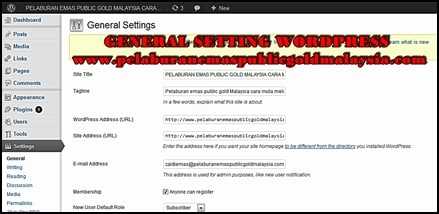 BINA LAMAN WEB SENDIRI CARA SETTING WORDPRESS   Setting-wordpress-am