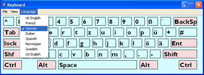 On–Screen Keyboards Pfxl-keyboard