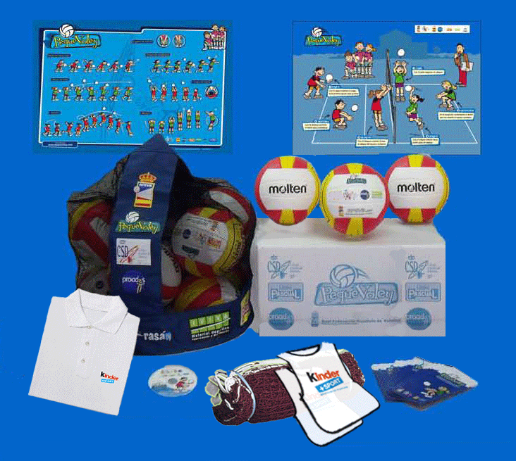 Kit de voleibol - Pequevoley Imagen-kit