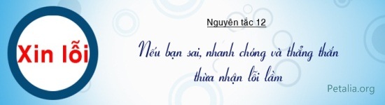 30 nguyên tắc vàng đối nhân xử thế của Đắc nhân tâm 12