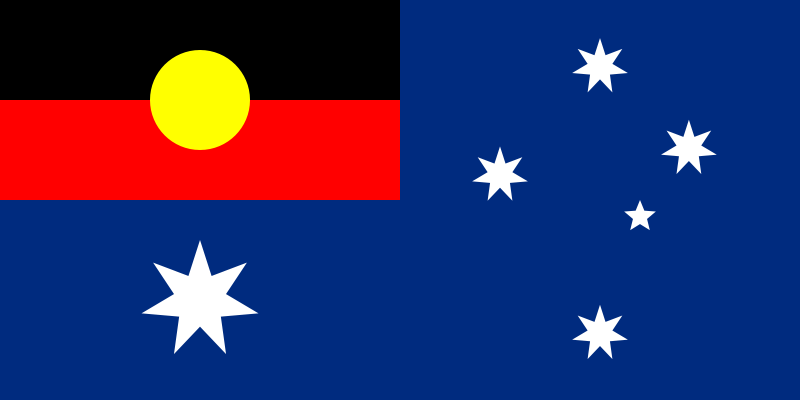 Another poll shows a huge swing to the YES campaign - Page 2 800px-Flag_of_Australia_with_Aboriginal_flag_replacing_Union_flag.svg