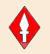 British Formation Badges 1939-1945 1st-corps