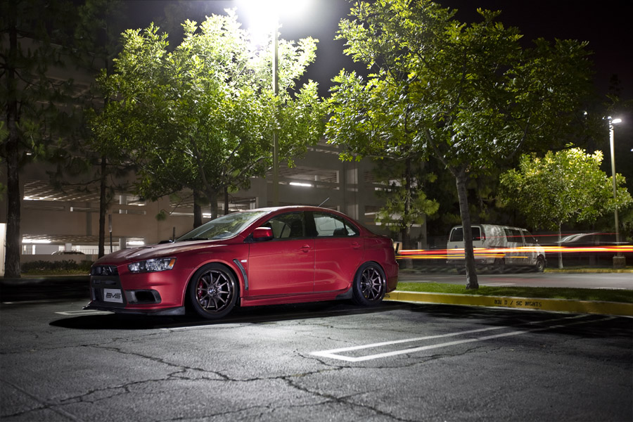 Mitsubishi Lancer Evolution X + fierros Comp900