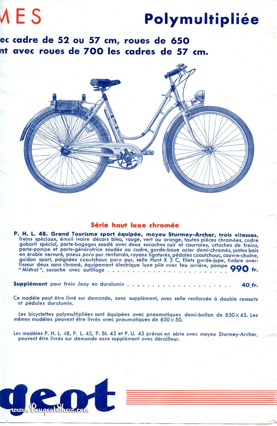 vélo PEUGEOT  col de cygne  série CYRUS 1 de 1932 a 37 1935fr_06