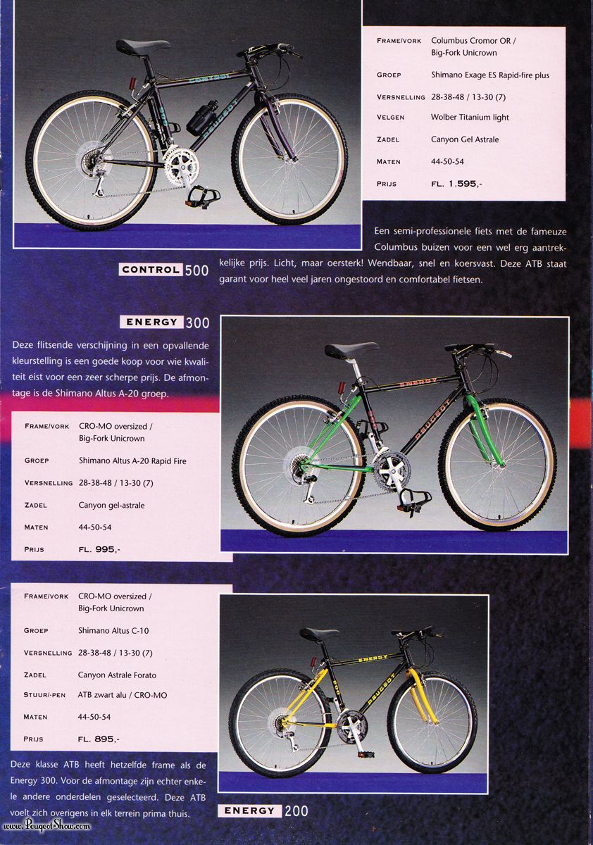 Peugeot - VTT peugeot SUN VALLEY 1991-92  1993nl_13