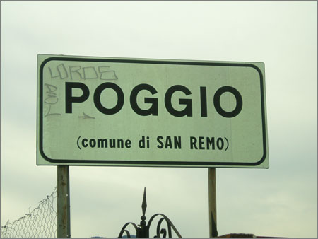 ¿Cual es tu pedacito de carrera que más te gusta? ¿Y por qué? Finale-poggio-sign