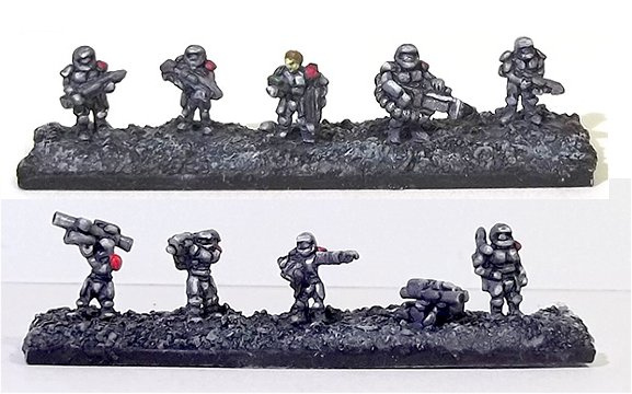 Solar Empire Marines 6mm-troopers