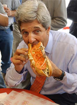 President Barrack Obama Kerrycheesesteak